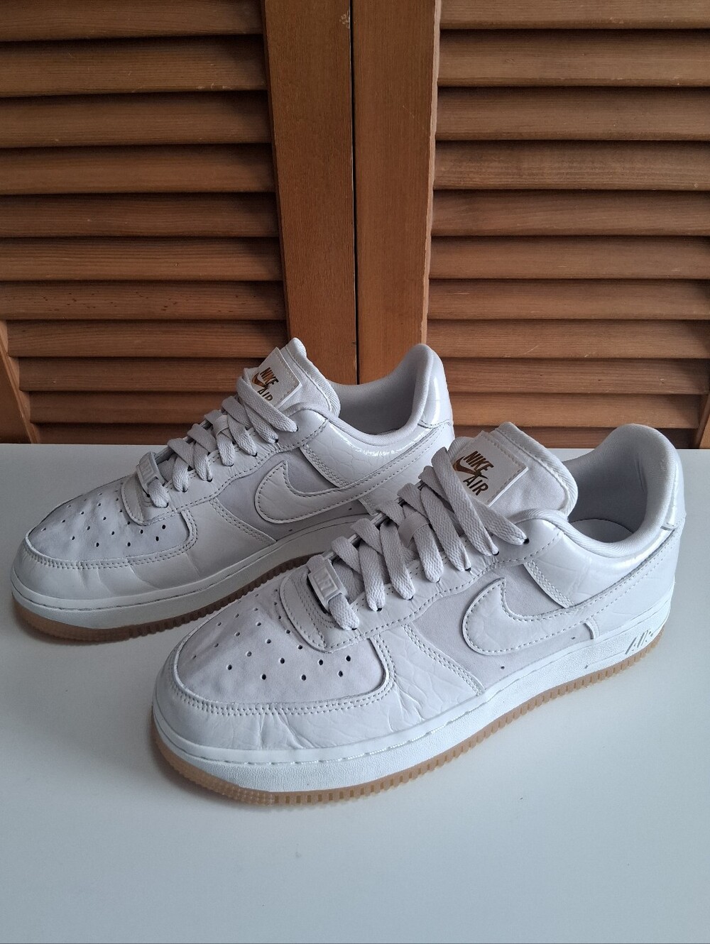 Nike Women's Air Force 1 '07 LX Phantom Sail Gum Light Brown * Size: 8